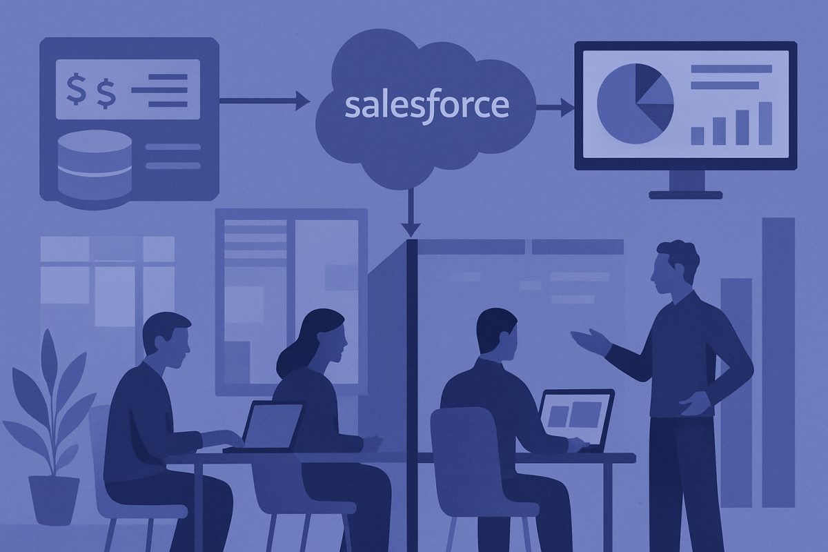 Coûts Salesforce : licences, intégration et TCO pour une ETI
