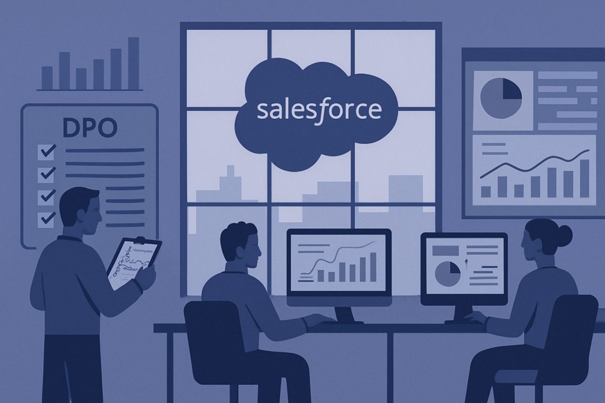 Salesforce et RGPD : la checklist de conformité DSI/DPO en 22 points